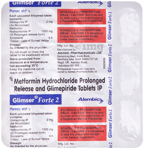 GlimSer Forte 2 Tablet PR image