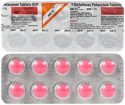 Ark 75mg Tablet image