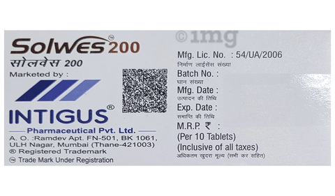 Solwes 200 Tablet