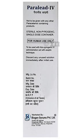 Paralead-IV Infusion image