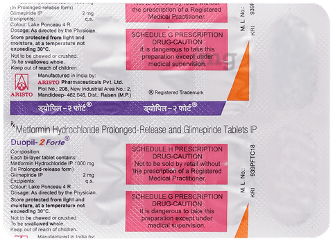 Duopil 2 Forte Tablet PR image