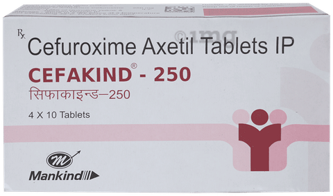Cefakind 250 Tablet image