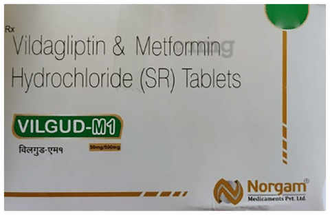 Vilgud-M 1 Tablet SR image