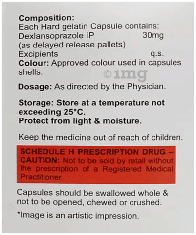 Dexoprazole-DR 30 Capsule image