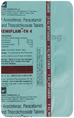 Remiflam-TH 4 Tablet image