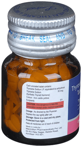 Thyroactiv 50 Tablet image Thyroactiv 50 Tablet image