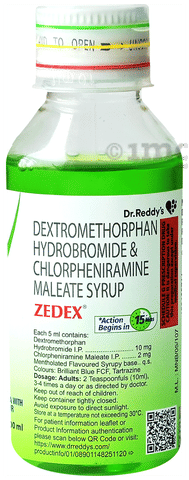 Zedex Cough Syrup image Zedex Cough Syrup image