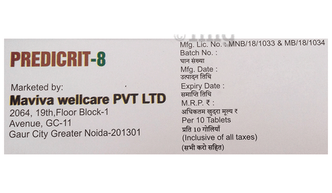 Predicrit 8 Tablet image Predicrit 8 Tablet image