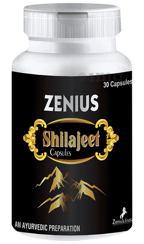 Zenius Shilajeet Capsule image