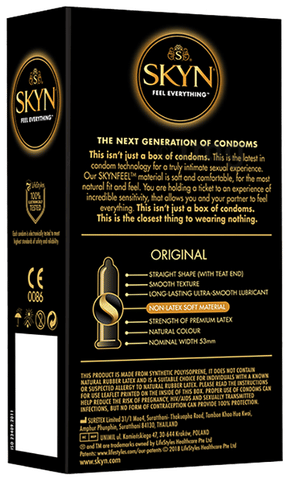 SKYN Original Natural Feeling Condoms (10 Each): Buy combo pack of 2.0 Packs at best price in India | 1mg SKYN Original Natural Feeling Condoms (10 Each): Buy combo pack of 2.0 Packs at best price in India | 1mg