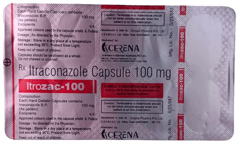 Itrozac 100 Capsule image Itrozac 100 Capsule image