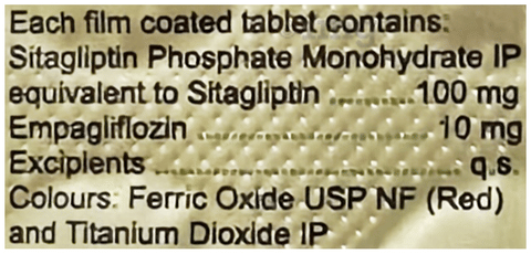 SitaCIP E 10mg/100mg Tablet image SitaCIP E 10mg/100mg Tablet image