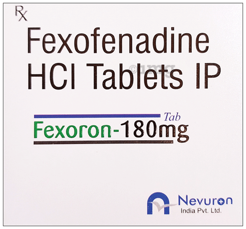 Fexoron 180mg Tablet image