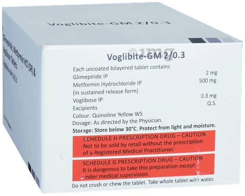 Voglibite-GM 2/0.3 Tablet SR