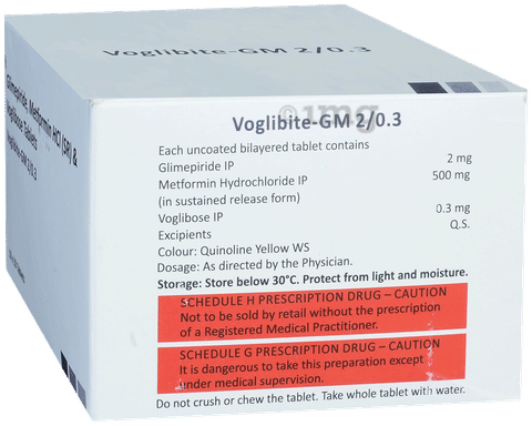 Voglibite-GM 2/0.3 Tablet SR image