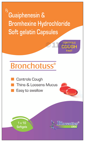 Bronchotuss Soft Gelatin Capsule image Bronchotuss Soft Gelatin Capsule image