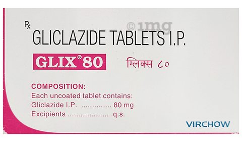 Glix 80 Tablet image