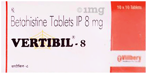Vertibil 8mg Tablet image Vertibil 8mg Tablet image