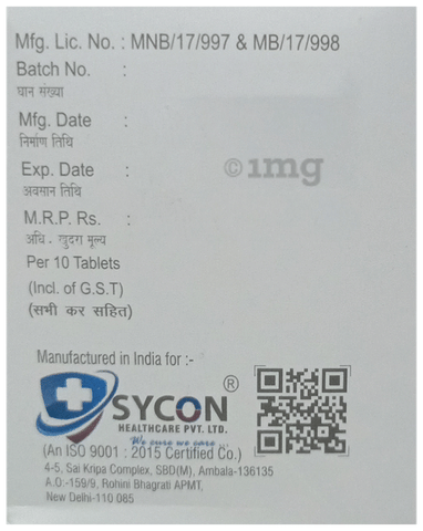 Sycold 500 Tablet image