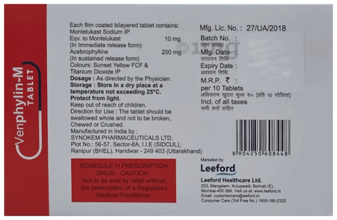 Venphylin-M Tablet SR