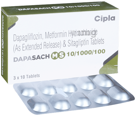 DapaSach MS 10/1000/100 Tablet ER