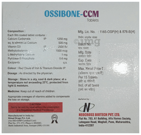 Ossibone-CCM Tablet image