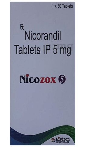 Buy Nicozox 5 Tablet Online: View Uses, Side Effects, Price