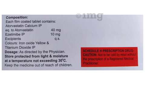 Atorsave EZ 40 Tablet image