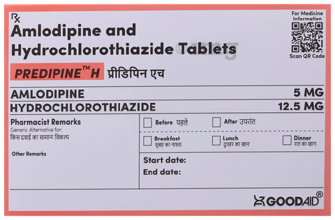 Predipine H Tablet image