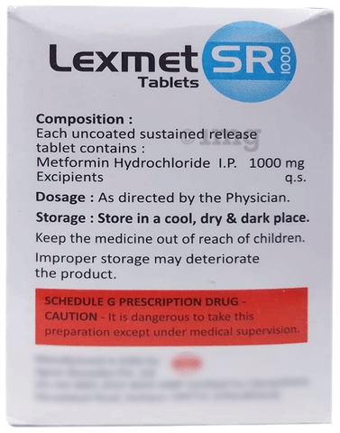 Lexmet SR 1000 Tablet image Lexmet SR 1000 Tablet image