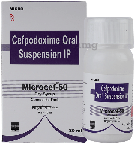 Microcef 50 Dry Syrup image Microcef 50 Dry Syrup image
