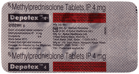 Depotex 4mg Tablet image Depotex 4mg Tablet image