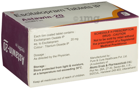 Astawin 20mg Tablet image