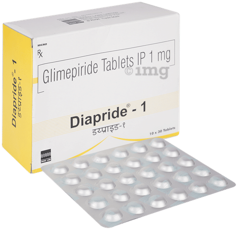 Diapride 1 Tablet image