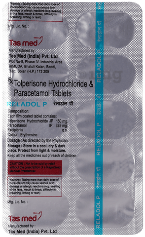 Reladol P 150mg/325mg Tablet image