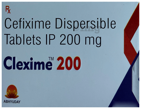 Clexime 200 Tablet DT image