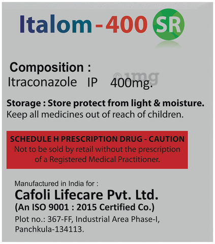 Italom 400 SR Tablet image