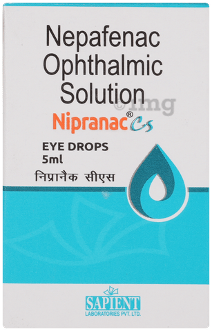 Nipranac CS 0.1% Eye Drop image Nipranac CS 0.1% Eye Drop image