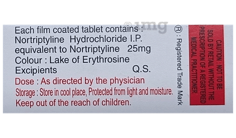 Nortin 25mg Tablet image