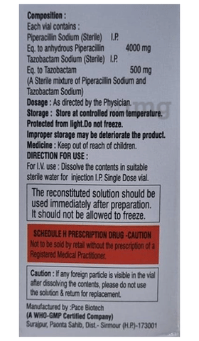 Piptazen 4.5 Injection image