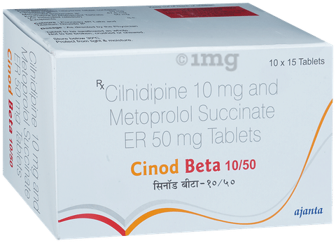 Cinod Beta 10/50 Tablet ER image