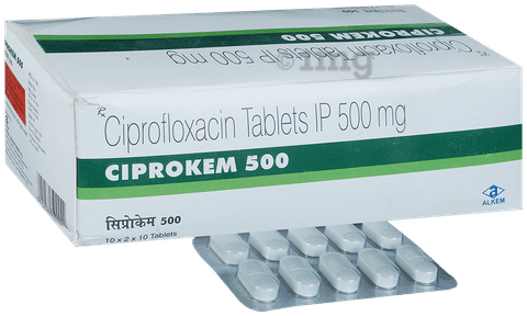 Ciprokem 500mg Tablet image Ciprokem 500mg Tablet image