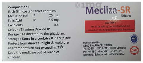 Mecliza-SR  Tablet
