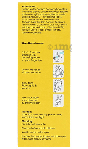 Saslic Glo Face Wash image