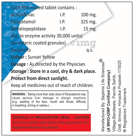 Entaflam-S Tablet image