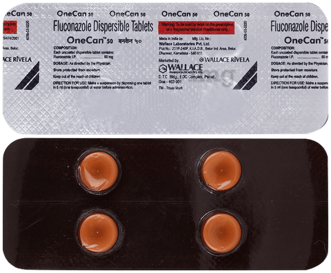 Onecan 50mg Tablet image