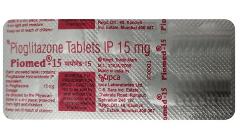 Piomed 15 Tablet image