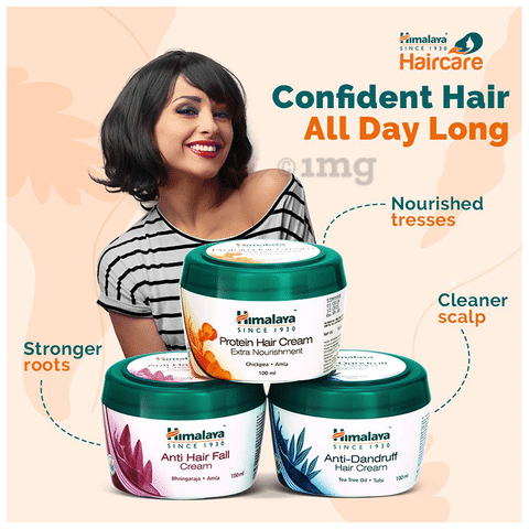 Himalaya Protein Hair Cream With Chickpea  Amla Buy Himalaya Protein Hair  Cream With Chickpea  Amla Online at Best Price in India  Nykaa