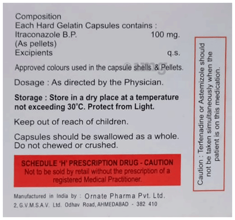 Itrozac 100 Capsule image Itrozac 100 Capsule image