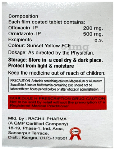 Ofazol-OZ Tablet image Ofazol-OZ Tablet image